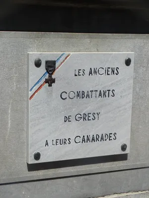 Monument aux Morts de Grésy-sur-Isère