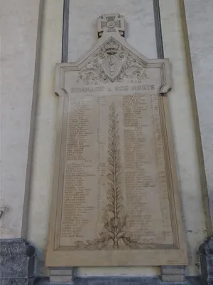 Plaque aux Morts de Saint-Jean-de-Maurienne