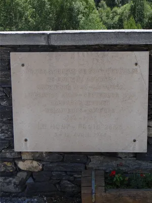 Monument 39-45 de Sollières-Sardières