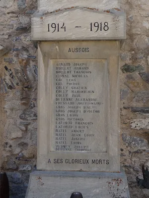 Monument aux Morts d'Aussois