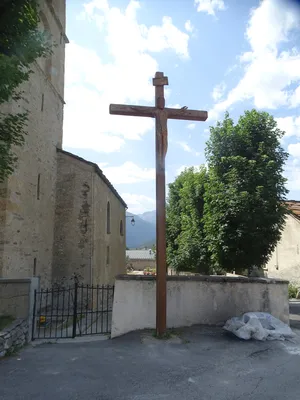 Croix de l'Église de Solière à Sollières-Sardières