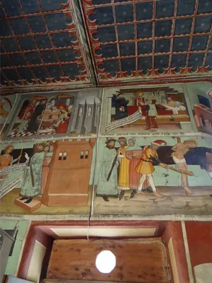 Peintures monumentales de la Chapelle Saint-Sébastien de Lanslevillard