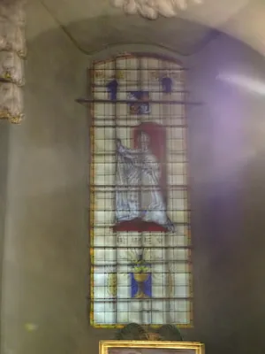 Vitrail baie F dans l'Église Notre-Dame-de-l'Assomption de Valloire