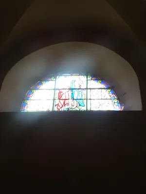 Vitrail Baie 7 dans l'Église Saint-Michel de Saint-Michel-de-Maurienne