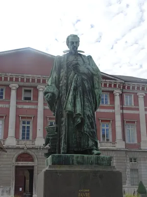 Statue d'Antoine Favre à Chambéry